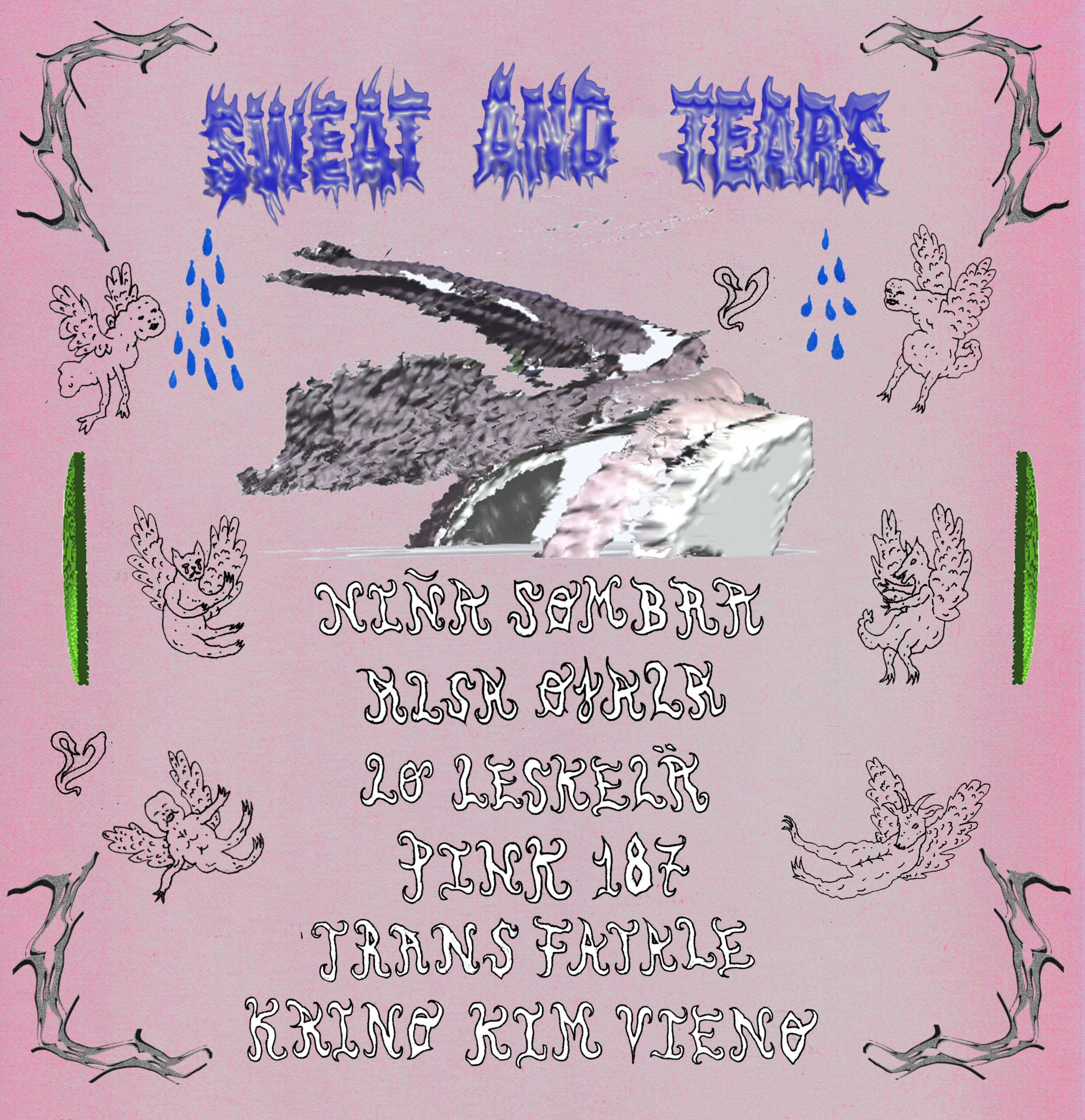 Poster of the performances for Sweat And Tears 3.